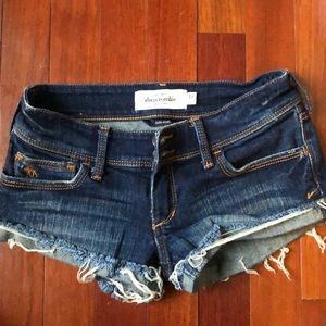 Abercrombie jean shorts
